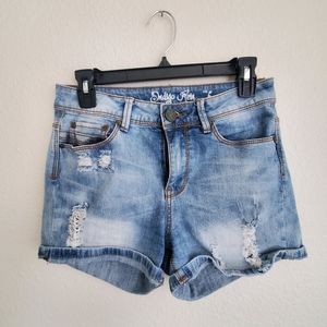 Indigo Rein Jean Shorts